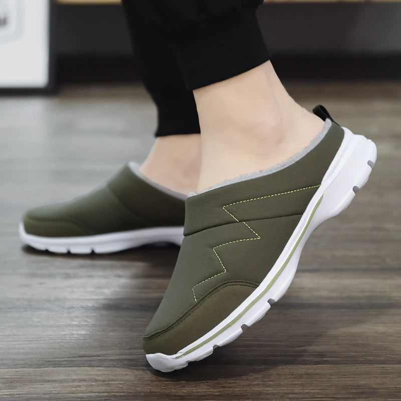 Winter Men Women Plush Slippers Home Indoor Warm House Cotton Shoes Room Lightweight Plus Big Size 47 48 49 Cheap Dropshipping