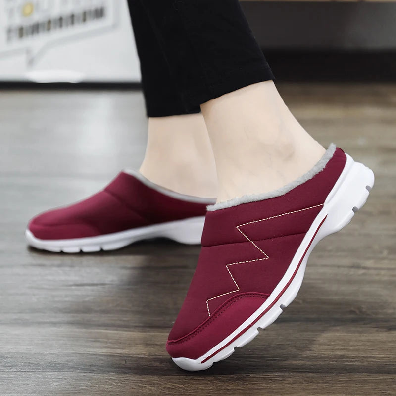 Winter Men Women Plush Slippers Home Indoor Warm House Cotton Shoes Room Lightweight Plus Big Size 47 48 49 Cheap Dropshipping