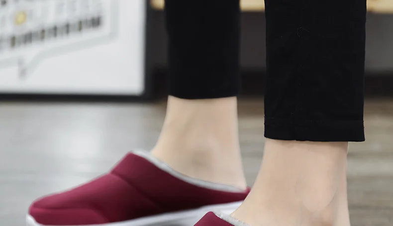 Winter Men Women Plush Slippers Home Indoor Warm House Cotton Shoes Room Lightweight Plus Big Size 47 48 49 Cheap Dropshipping