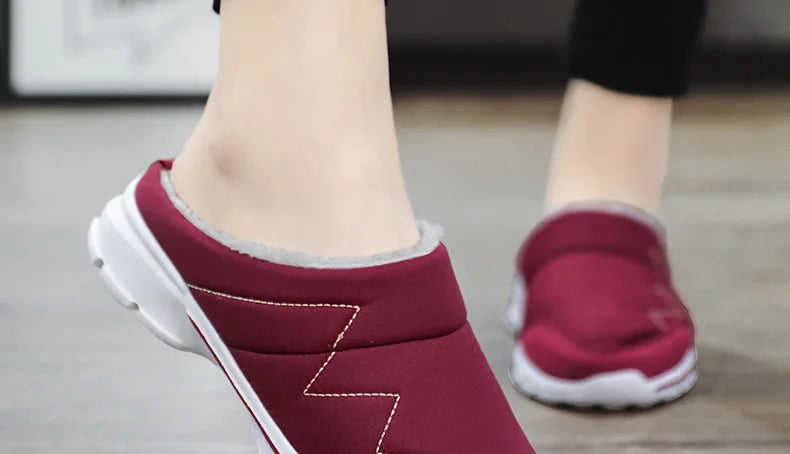 Winter Men Women Plush Slippers Home Indoor Warm House Cotton Shoes Room Lightweight Plus Big Size 47 48 49 Cheap Dropshipping