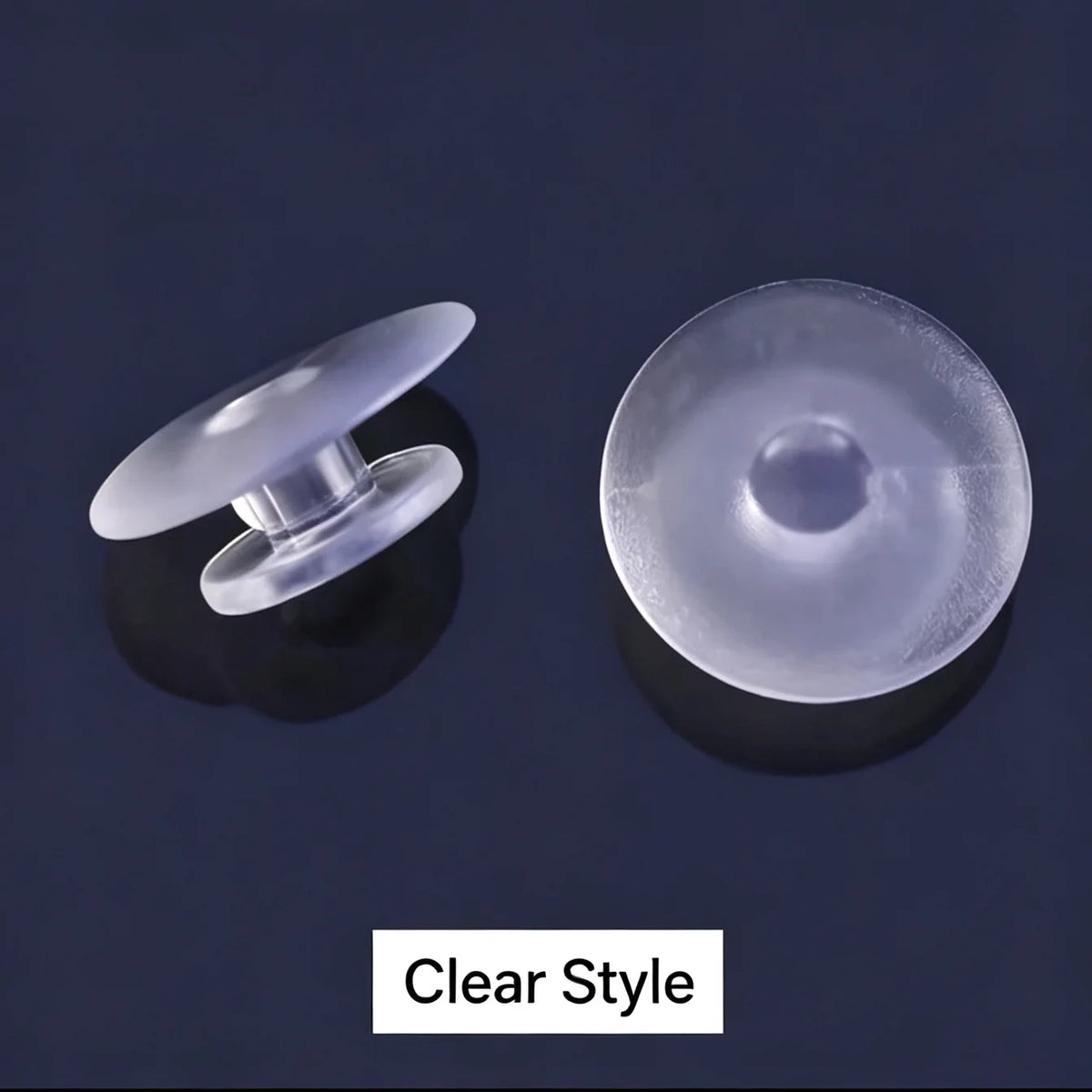 30Pcs Transparent & Black Buttons Accessories For DIY Sandal Shoe Charms Jewelry Decor