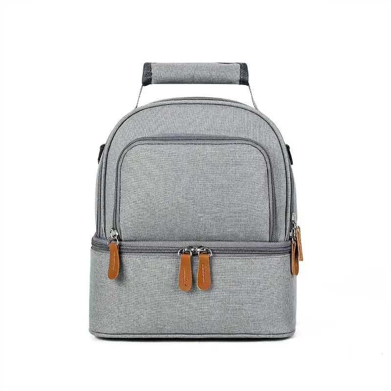 Outdoor Travel Picnic School Food Lunch Bag Insulated Backpack Lunch Box Bags Fresh Cooler Breast Milk Fresh-keeping Handbag