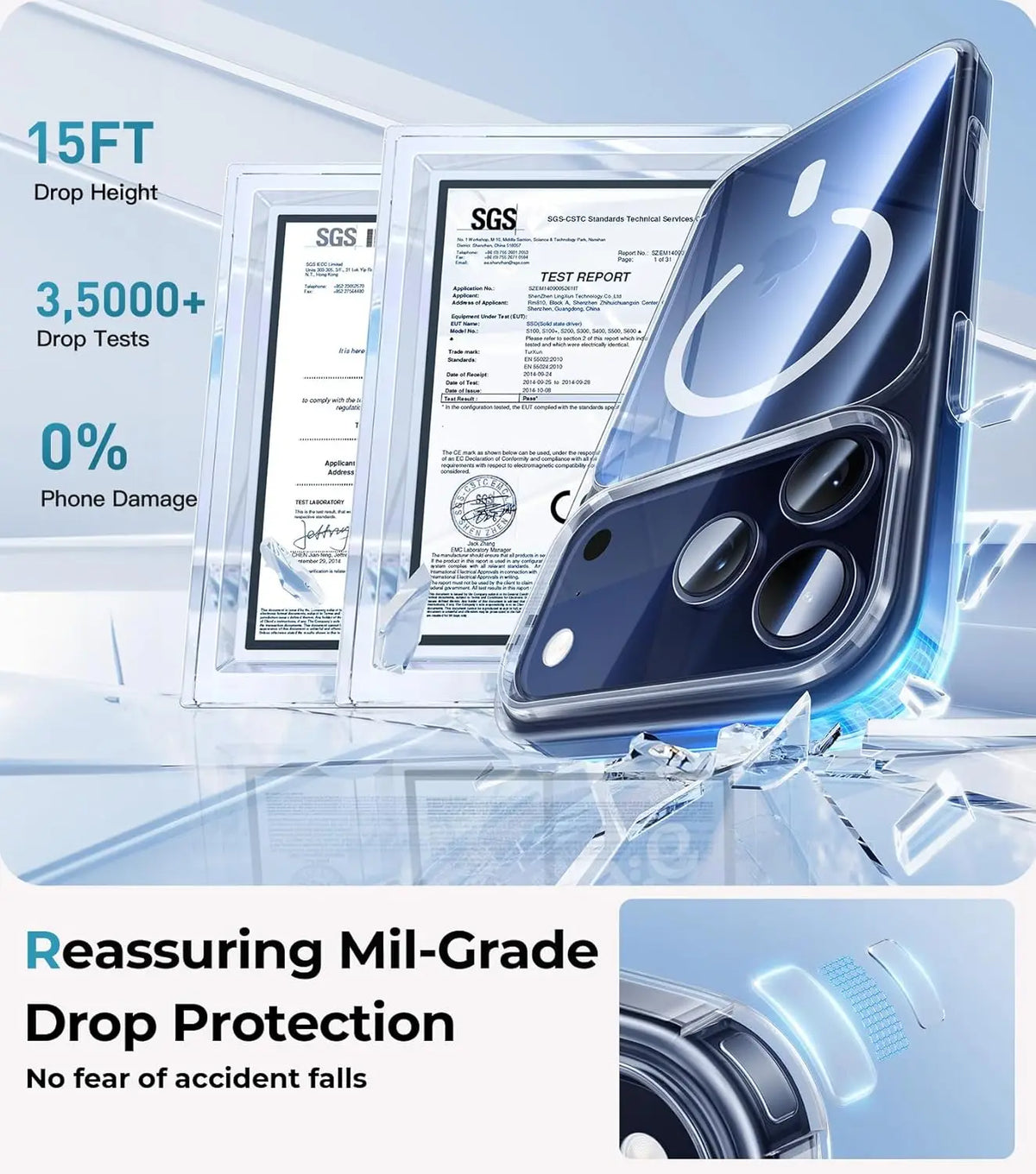 Transparent Magnetic Case For iPhone 17 16 Pro Max 15 14 Plus Wireless Charge Cover 13 12 Mini 17 Air Magsafe Protection Case