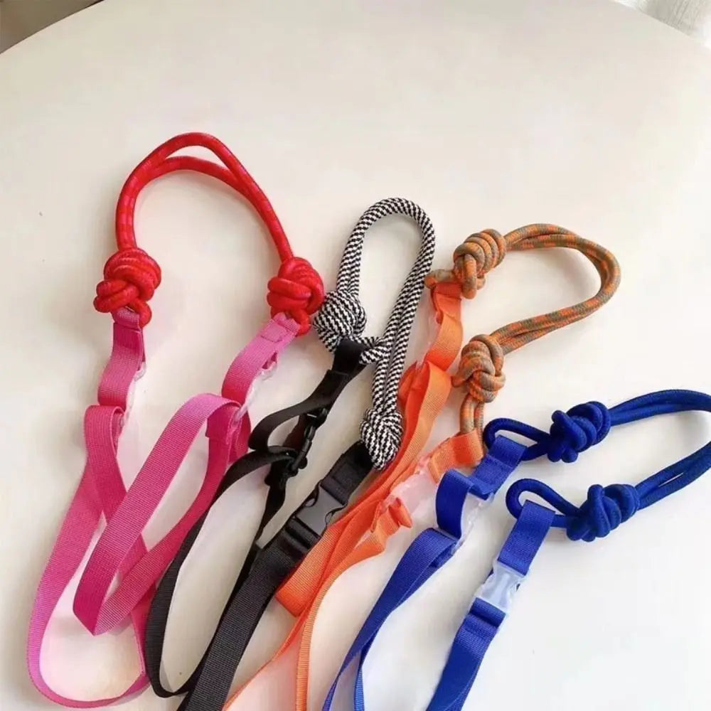 Accessories Adjustable Nylon Strap Detachable Round Rope Shoulder Bag Strap Replacement Purse Handle Women