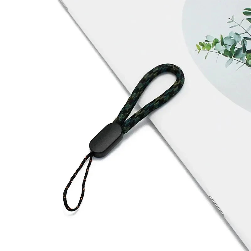 3/5Pc Hand Wrist Lanyard String Short Grip Lanyard Mobile Phone Strap for Flash Drive Keychain