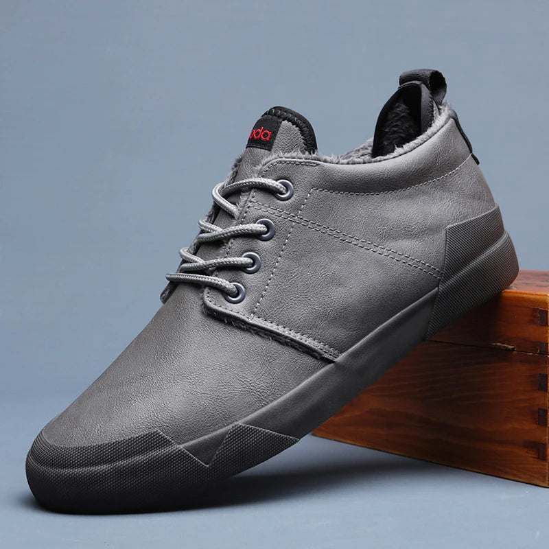 2020 Men's Winter Fashion Sneakers Man Casual Shoes Breathable Men Shoes Big size Office Footwear Driving Shoes Winter Shoes