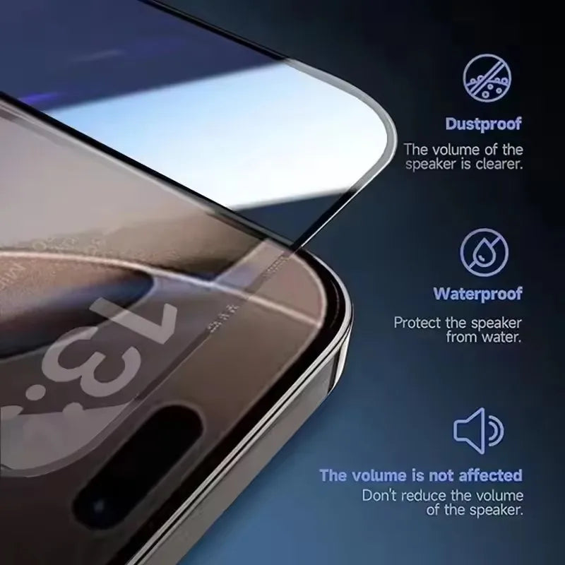 5Pcs Oleophobic Coating Dust Free Easy Installation Screen Protector For iPhone 18 15 14 13 12 11 17 Pro Max XR X XS 7 8 16 Plus