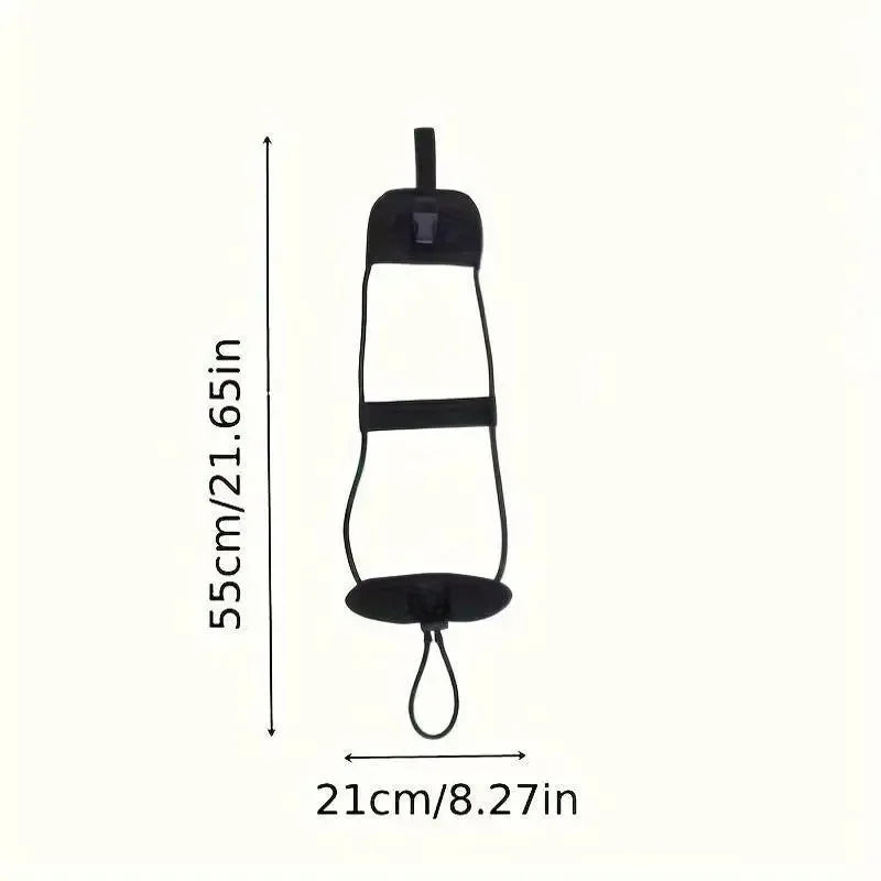 Black Nylon Durable Luggage Strap Cam Buckle Adjustable Tie Down Belt Travel Suitcase Outdoor Camping Securing Accessory