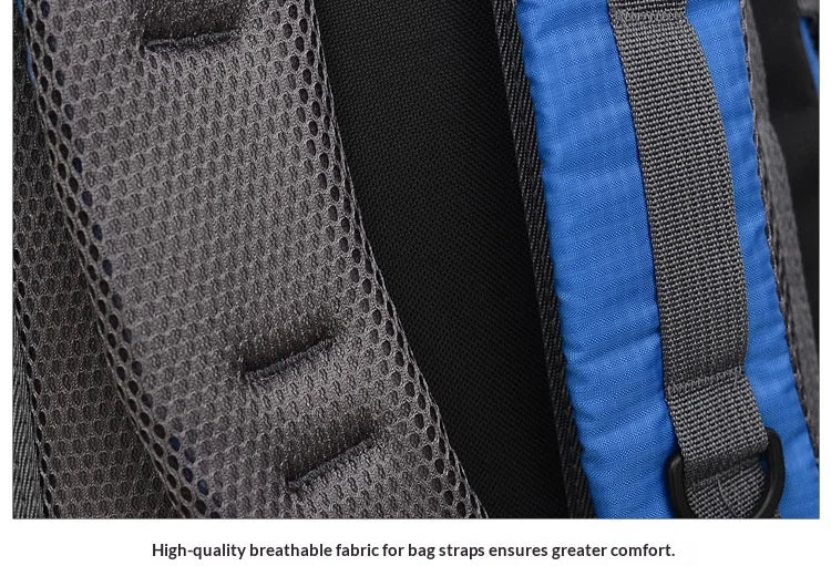 Homefish 40L Waterproof Hiking Backpack Large Capacity Outdoor Rucksack Trekking Camping Travel Bag for Men Women