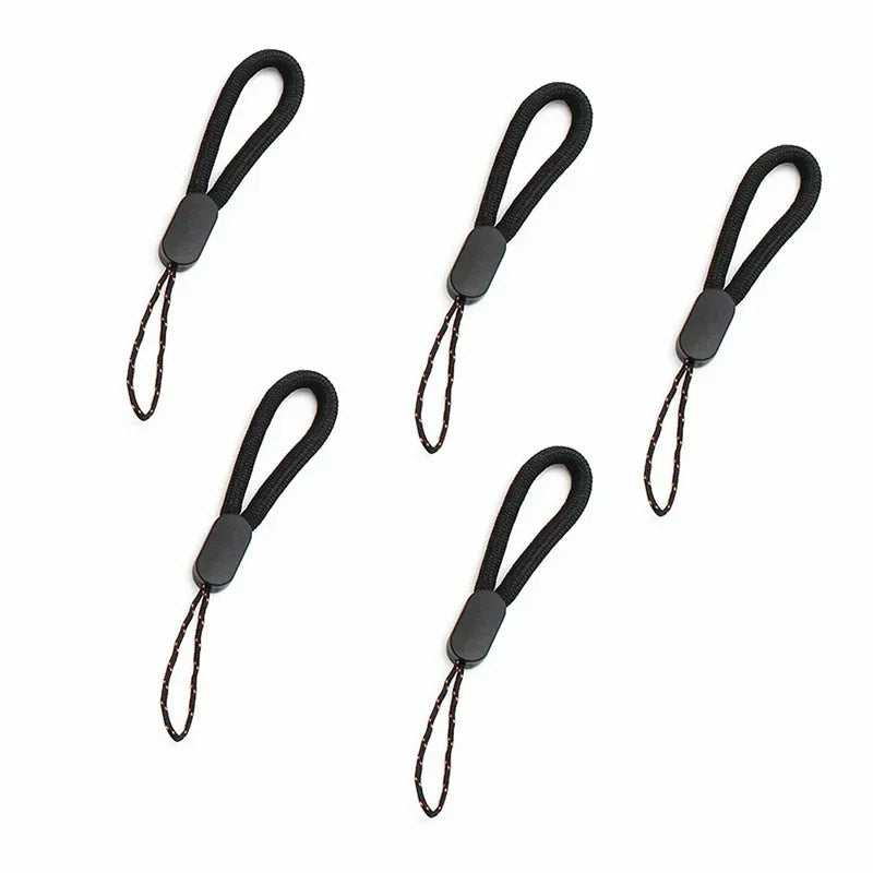 3/5Pc Hand Wrist Lanyard String Short Grip Lanyard Mobile Phone Strap for Flash Drive Keychain