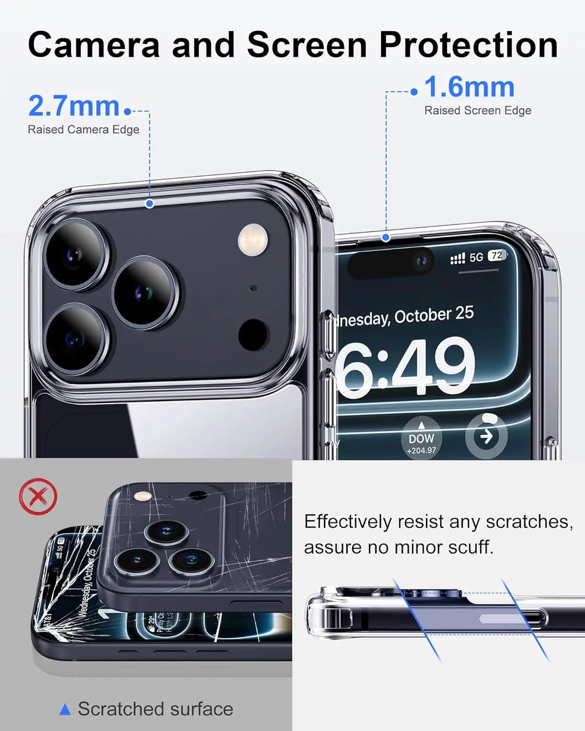 Transparent Magnetic Case For iPhone 17 16 Pro Max 15 14 Plus Wireless Charge Cover 13 12 Mini 17 Air Magsafe Protection Case