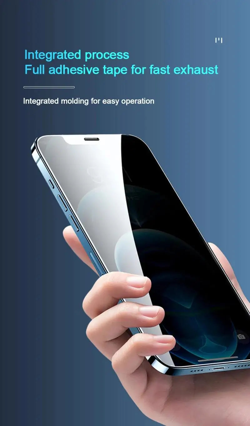 1-5pcs Full Cover Anti Spy Screen Protector for iPhone17 16 11 12 13 14 15 Pro MAX Tempered Glass Privacy 17 Air 16 Pro Max Plus