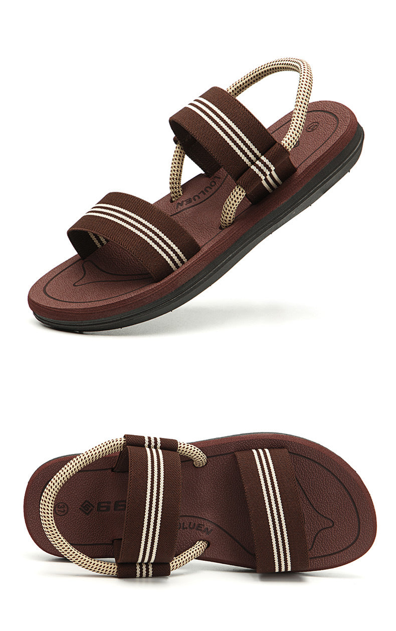 Summer men's sandals dual-use outdoor leisure men's and women's slippers wear non-slip men's Vietnam beach shoes men's wholesale