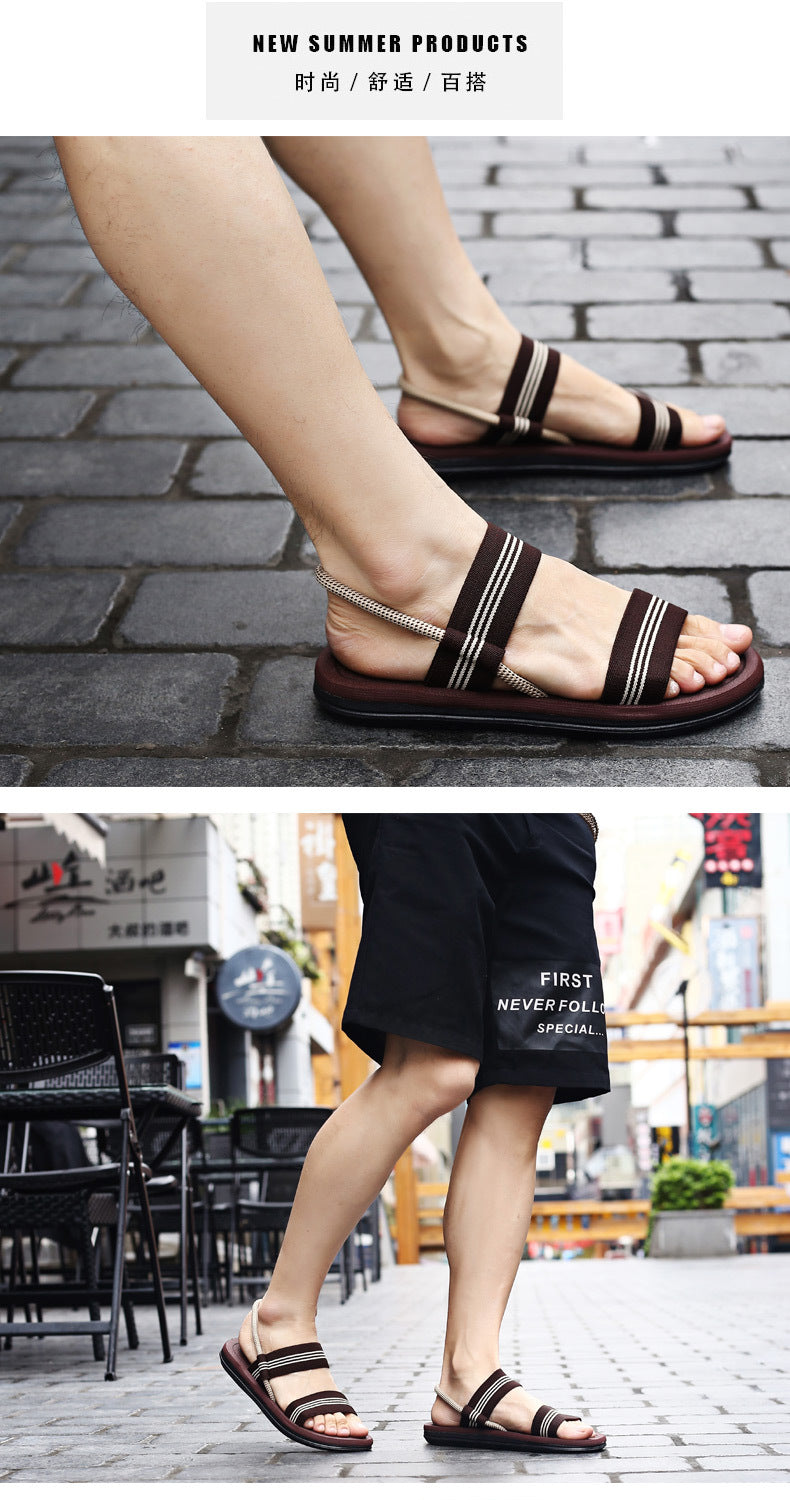 Summer men's sandals dual-use outdoor leisure men's and women's slippers wear non-slip men's Vietnam beach shoes men's wholesale