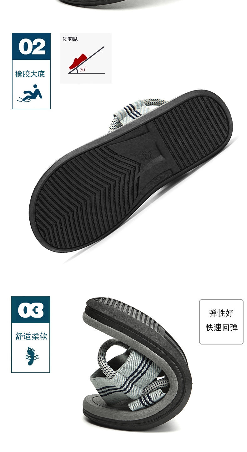 Summer men's sandals dual-use outdoor leisure men's and women's slippers wear non-slip men's Vietnam beach shoes men's wholesale