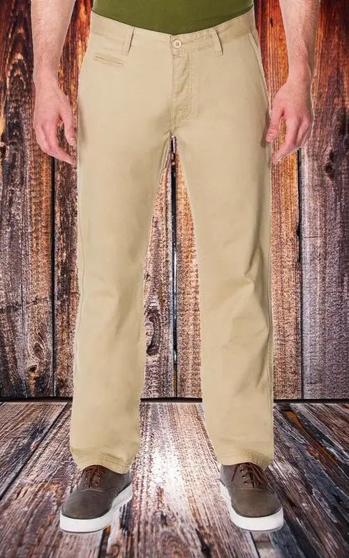 65 MCMLXV Men's Khaki Chino Pant - Beauty