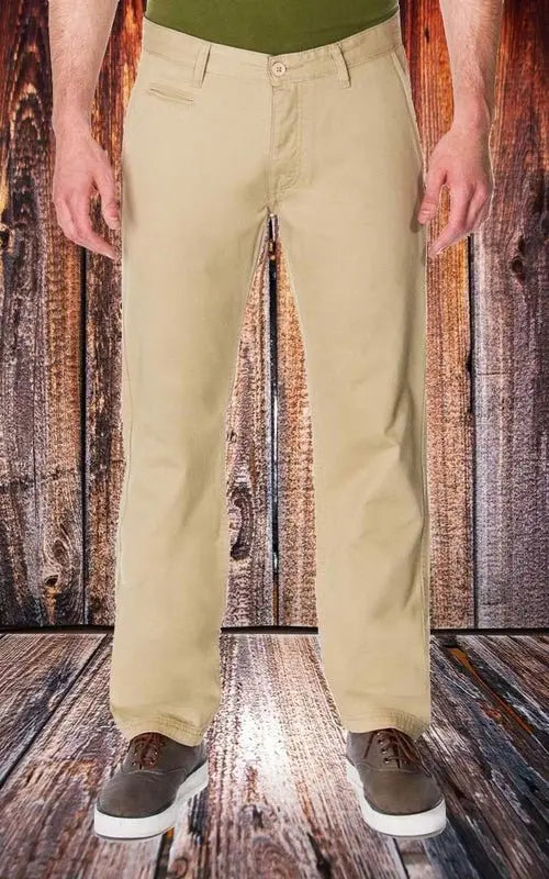 65 MCMLXV Men's Khaki Chino Pant - Beauty