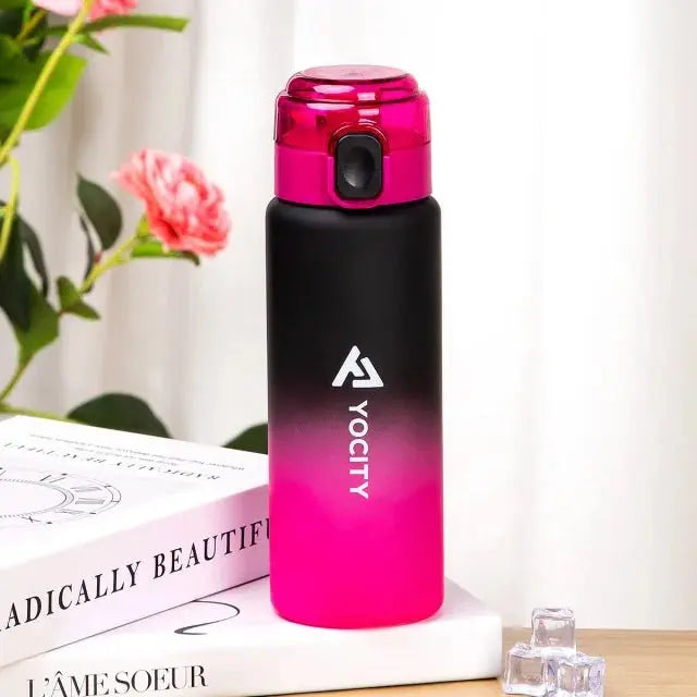 750ml Tritan Frosted Gradient Water Bottle for Drinking Portable Sport Tea Coffee Cup Kitchen Tools Kids Water Bottle School - Beauty