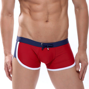 Aliexpress Wish Double Insurance Tie Swimming Trunks Boxer Swimming Trunks Arrow Swimming Trunks Wholesale