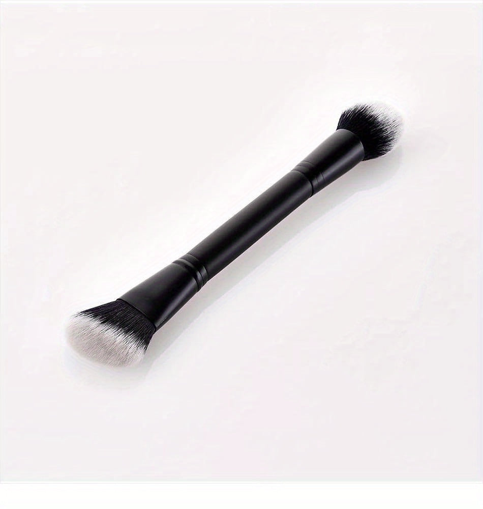 Makeup Brushes Double Ended Contour Brush Sculpting Foundation Concealer Powder Blush Brush Liquid Cream Women Cosmetic Tool