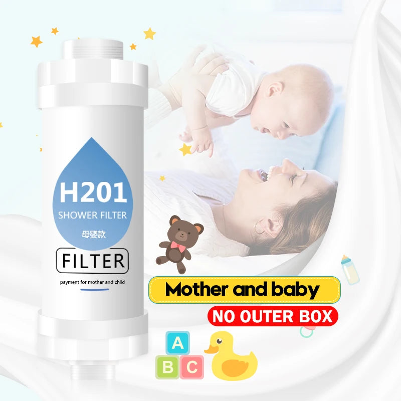 New Shower Filter Shower Head Filter,Soft Hair/ Skin Chlorine Removal,Bathroom Accessories