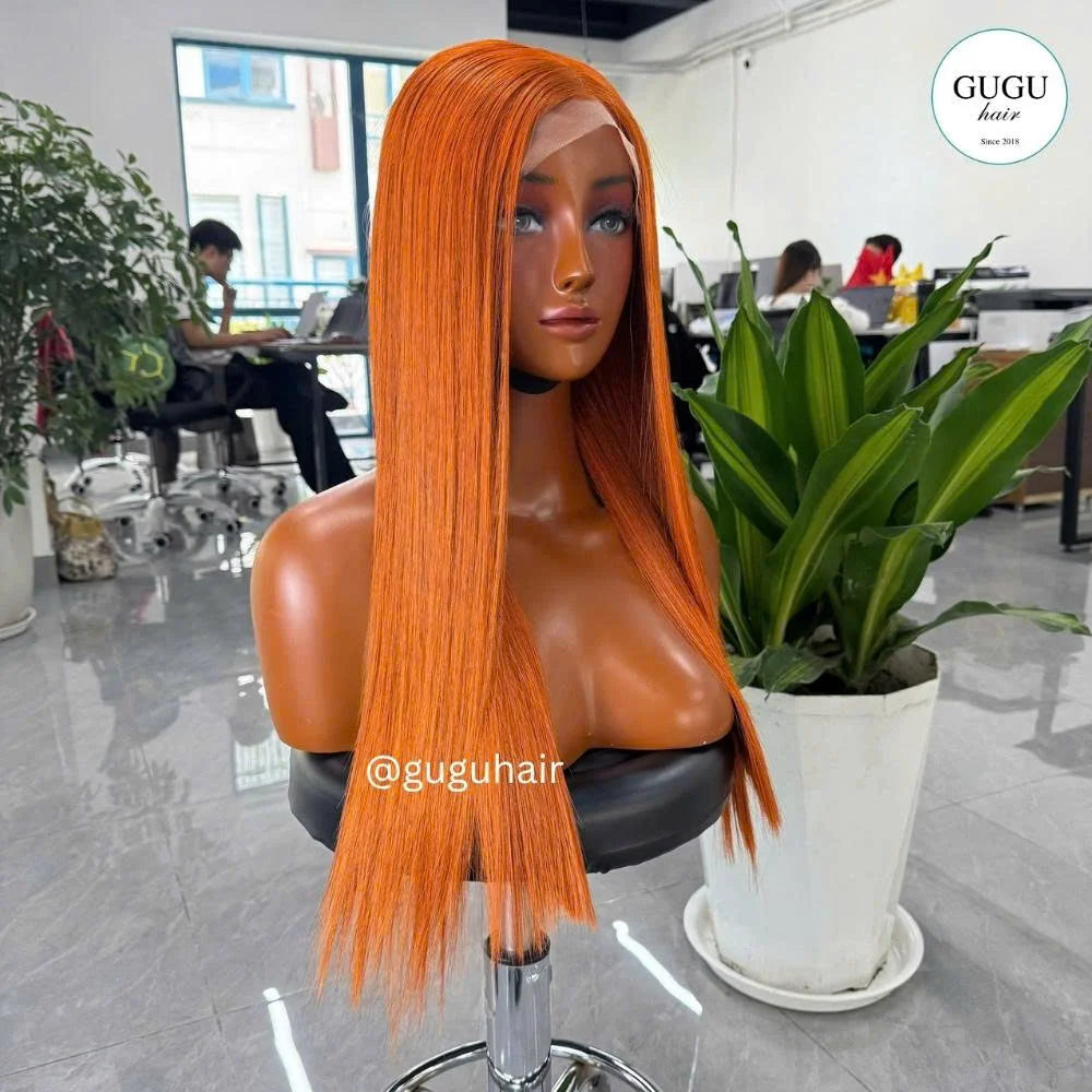 Super Double Drawn Raw Vietnamese Hair Vendor Transparent Closure Wigs Lace Bone Straight Virgin Human Hair Wig Density 250