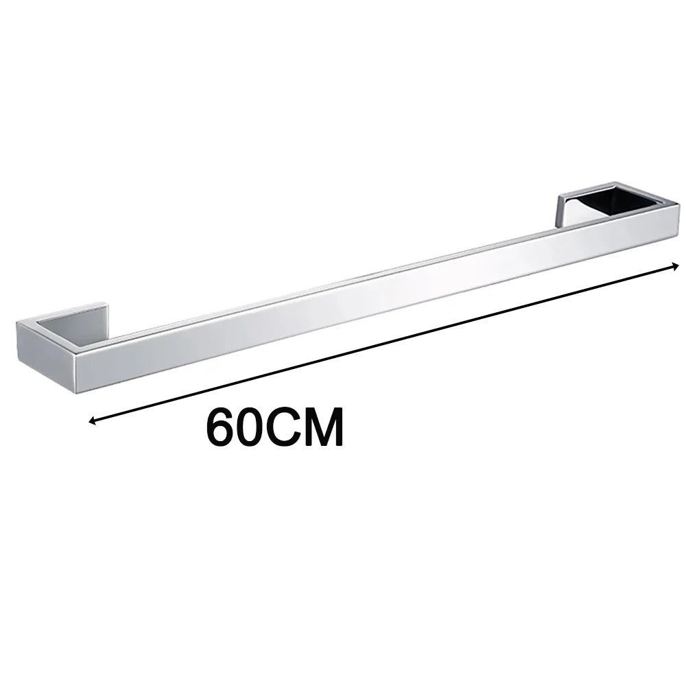 Toilet Paper Holder Towel Hooks Bathroom Accessories Kit Bar Stainless Steel Bedroom Metal Mounting Kitchen Bath Hardware Sets