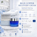 Blue Copper Facial Serum Hydrating Moisturizing Skin Care Moisturizing Smooth and Refreshed Skin