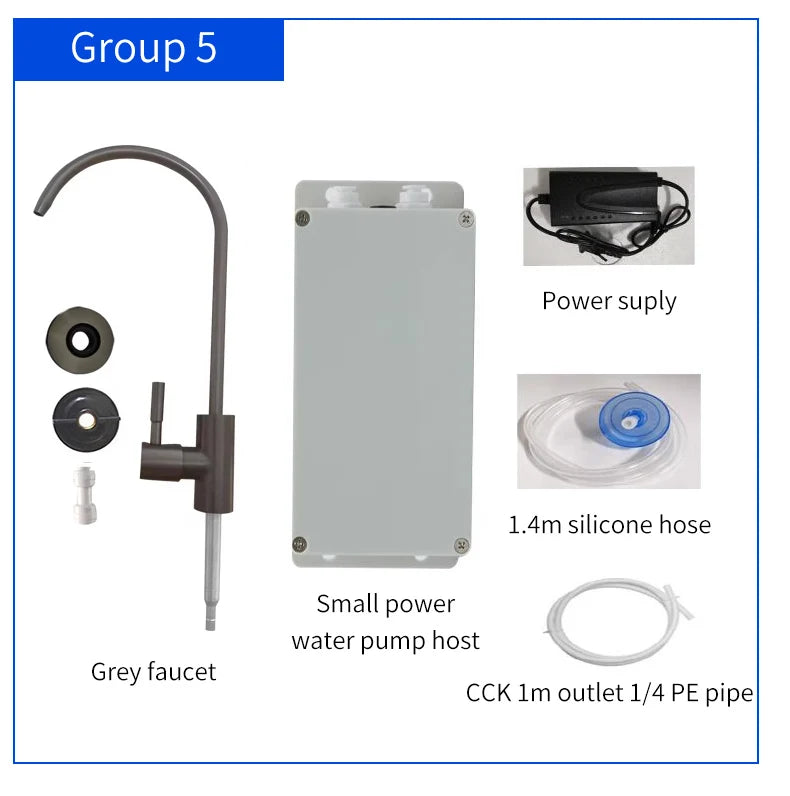Faucet Electric Water Pump 12V 1.5 L/ Min Caravan Kitchen Automatic Suction Water Pump Motorhome Boat Galley Water Pump