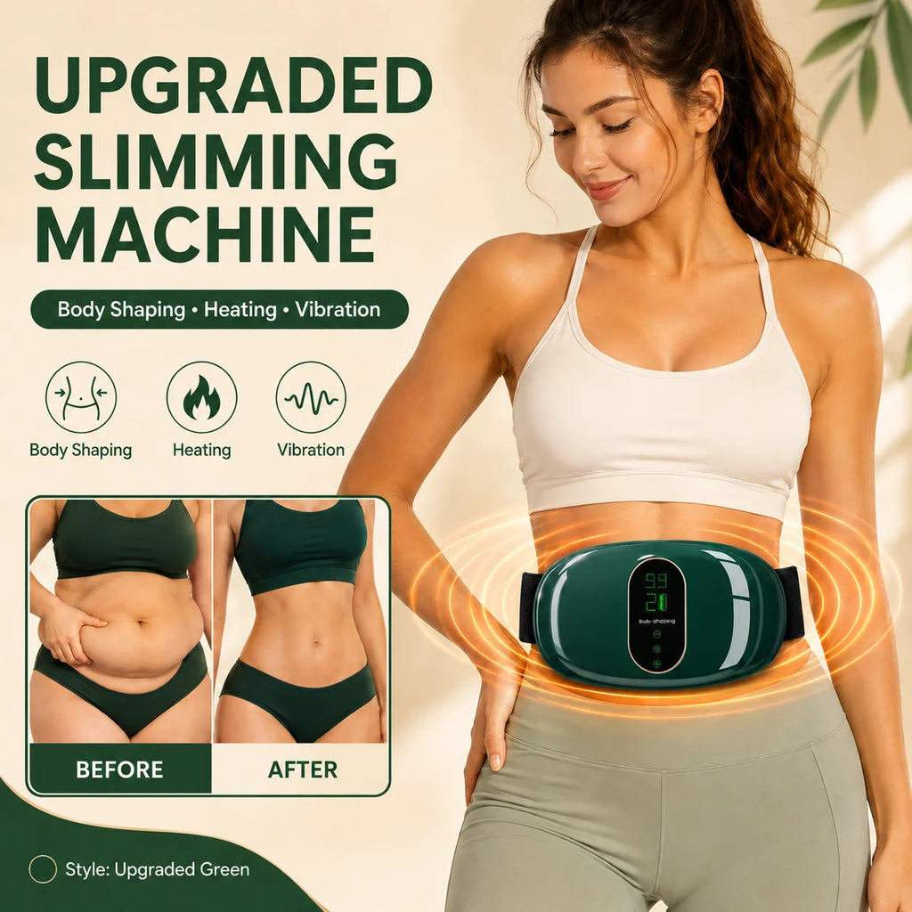 Electric Slimming Machine for Fat Burning, Weight Loss Body Sculpting Device, Belly Slimming Massage Tool