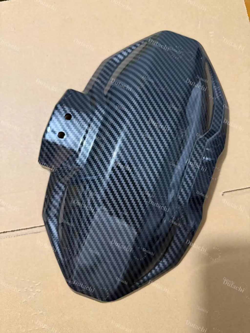 New Original Carbon Fiber Pattern Rear Fender for LANGFEITE GT4S Electric Scooter Carbon Textured Mudguard Plastic Splash Guard
