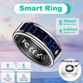 New 2026 Call ID Reminder Smart Ring Heart Rate Blood Pressure Monitoring Men Women Smartring IP68 Waterproof Health Multi Sports Fitness Tracking Rings