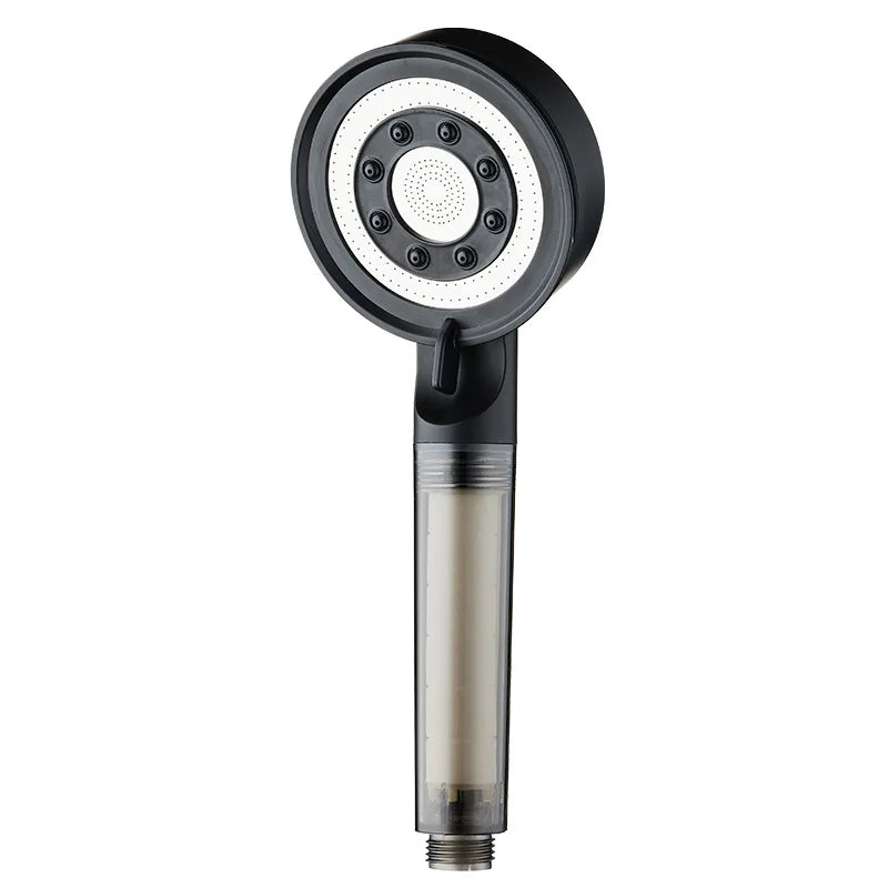 High Pressure Shower Head Set 5 Jet Modes Adjustable Shower Head with Filter Large Water Flow Spray Bathroom Accessories