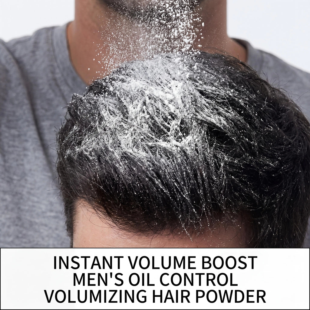 Oil Control Hair Styling Powder Matte Texture Volumizing Root Lift Refreshes Hair Instant Refresh Flat Hair Easy Application Natural Finish Men Grooming Hair Thickening Dust