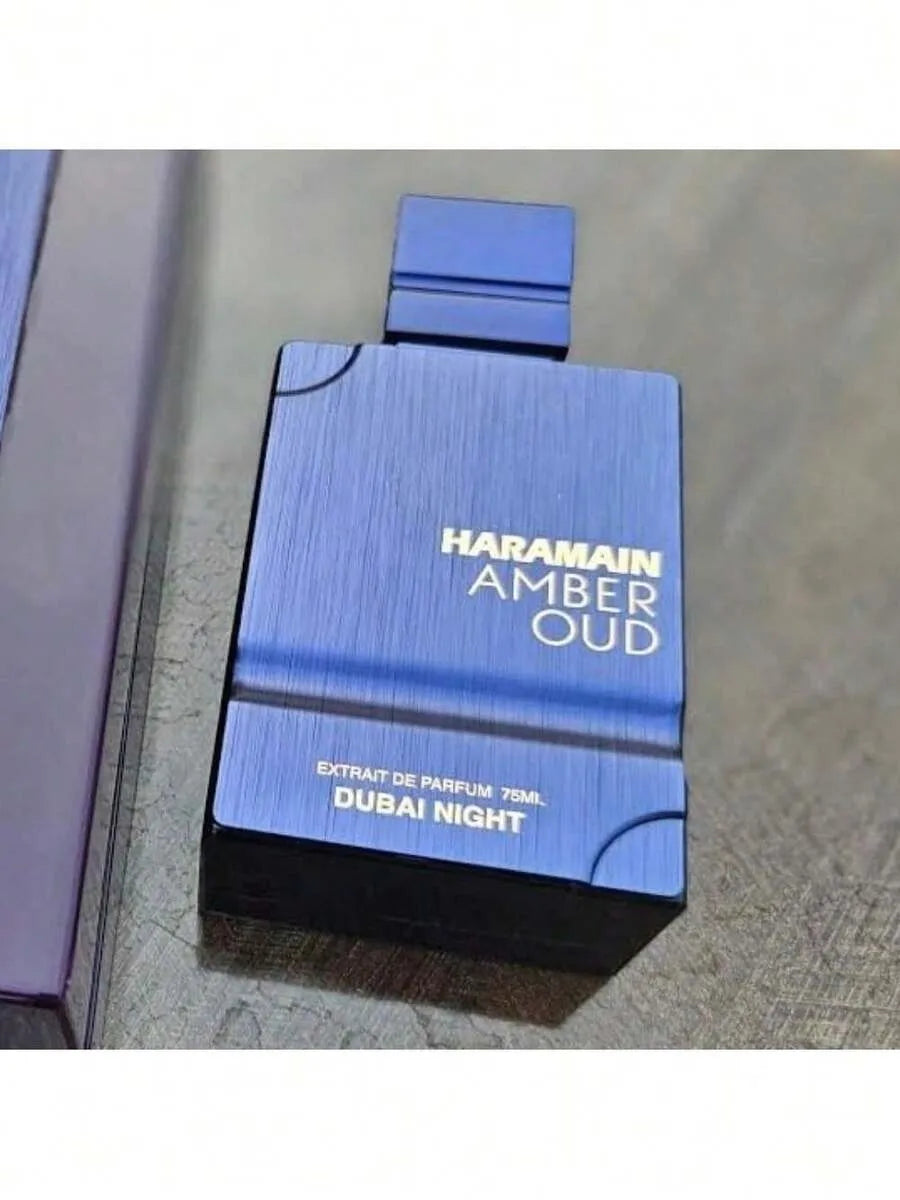 Amber Oud Dubai Night EDP 60ML Unisex, Luxurious Arabian Scent with Bergamot & Tonka Bean, Evening Fragrance