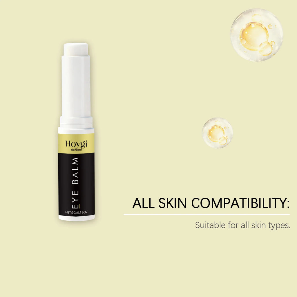Hoygi 5G Eye Cream Stick - Nourishing and Moisturizing Smooth and Delicate Eye Area Skin for Daily Care - Massage Eye Cream