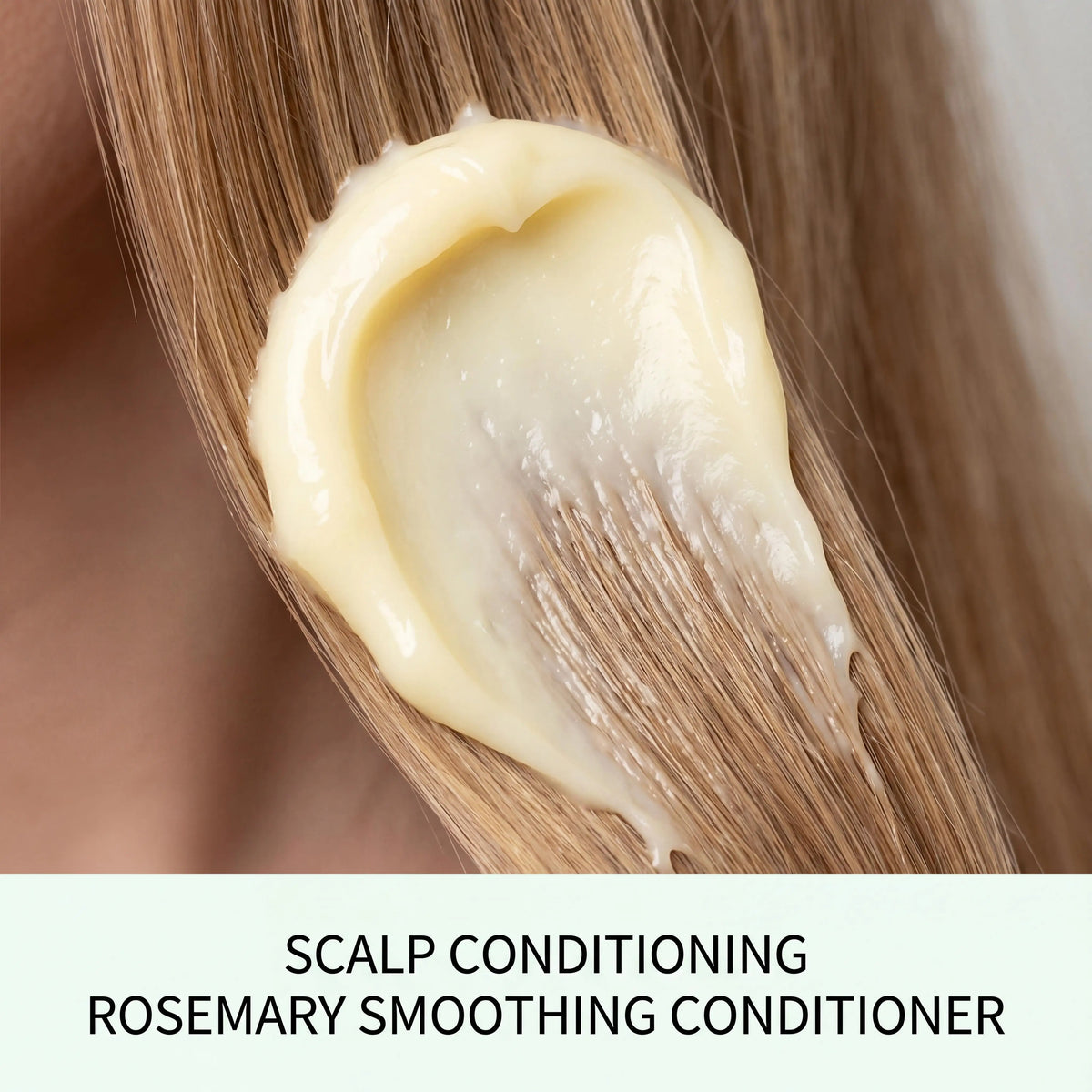 GleamXi Rosemary Hair Conditioner Rosemary Extract Hydrolyzed Protein Blend Softness Smoothness Improvement Gentle Application Scalp Vitality Support Hair Conditioner