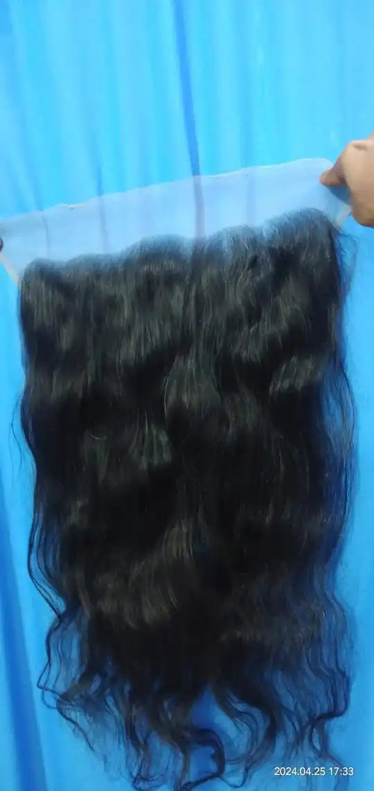Indian Temple wefted Raw hair extensions curly Wavy Straight lace closure deep wave bundles with 13x6 13x4 HD Lace closures 5X5