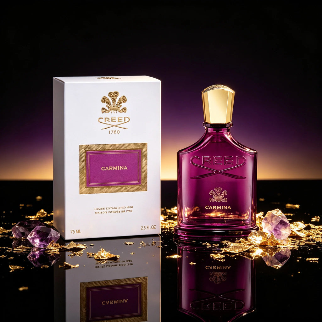 Creed Carmina Eau de Parfum Spray – Elegant Floral, Woody & Warm Amber Scent, Rose, Peony, Vanilla & Musk, Long-Lasting Luxury Fragrance, Perfect Gift, 2.5 fl oz / 75 ml