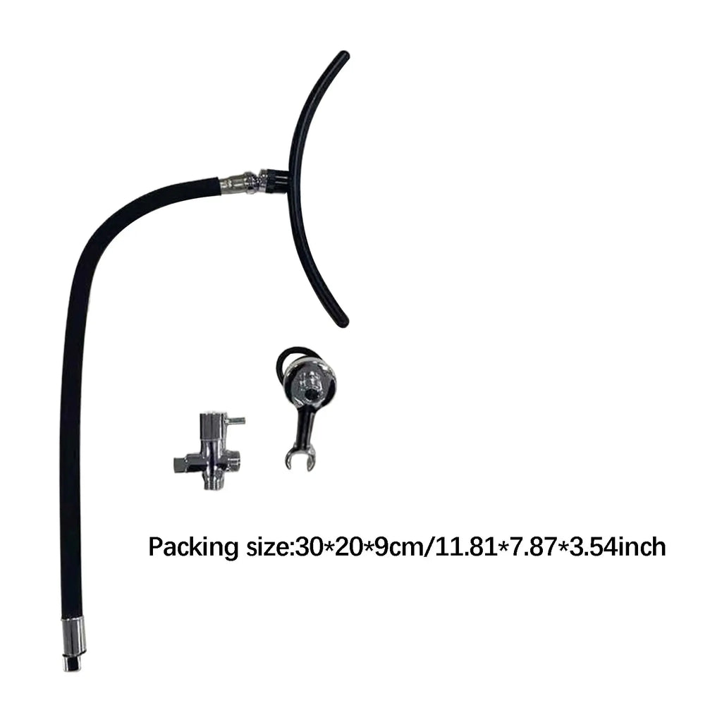 Shampoo Sink Shower Head Hair Spa Waterfall Shower Water Circulation Head Equipment for Shampoo Sink for Women Beauty Salon
