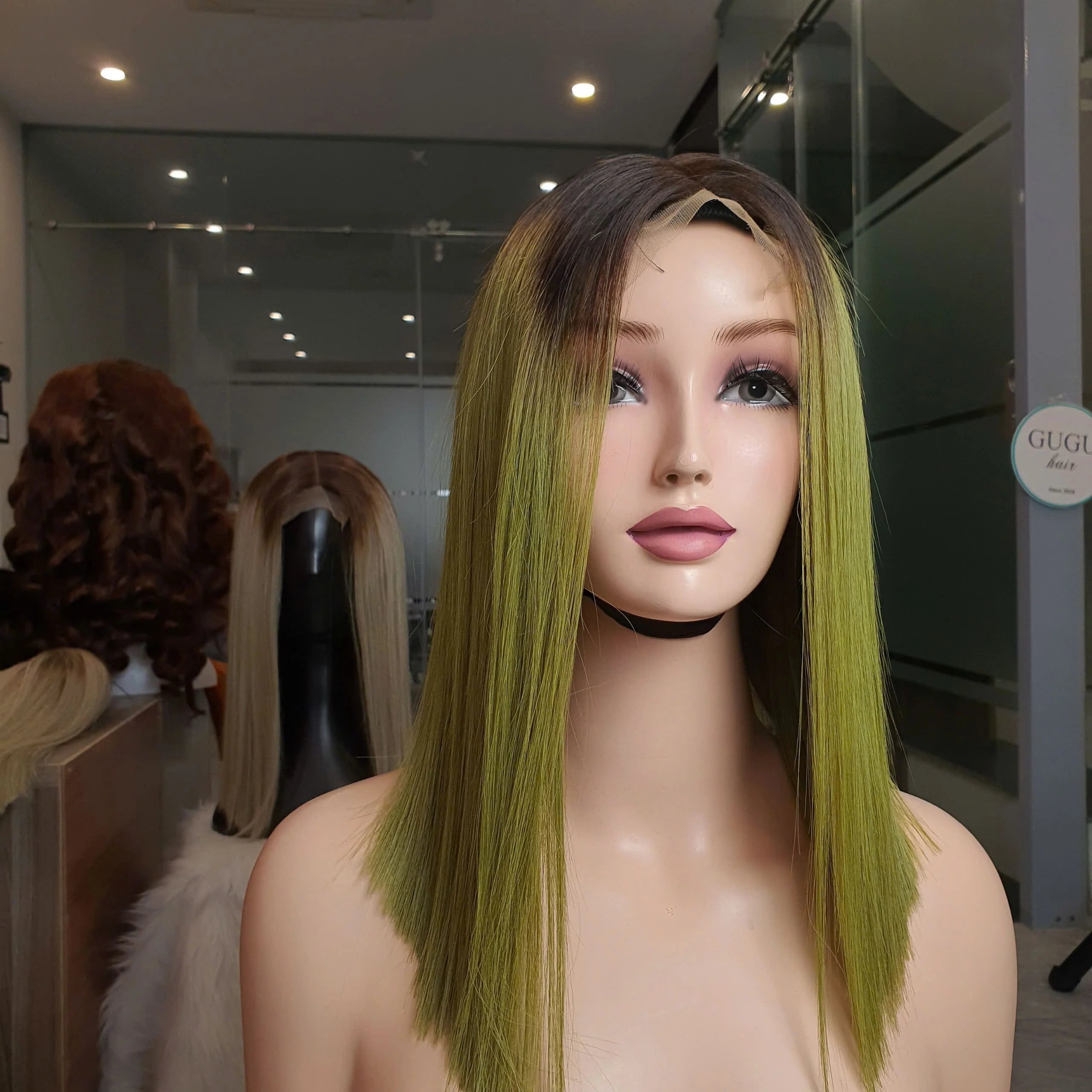 Wholesale 100% Vietnamese Dark Root Straight Short Bob Raw Virgin Human 2*6 Lace Vendors Kim Bob Closure Wigs for Black Women