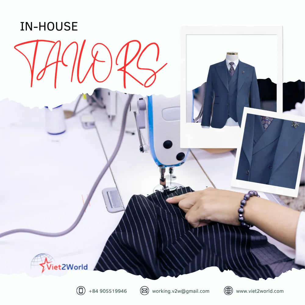 Single-Breasted Vietnamese Wedding Suits for Men Business Style with Zipper Fly Breathable Front Office Uniforms Stock Available