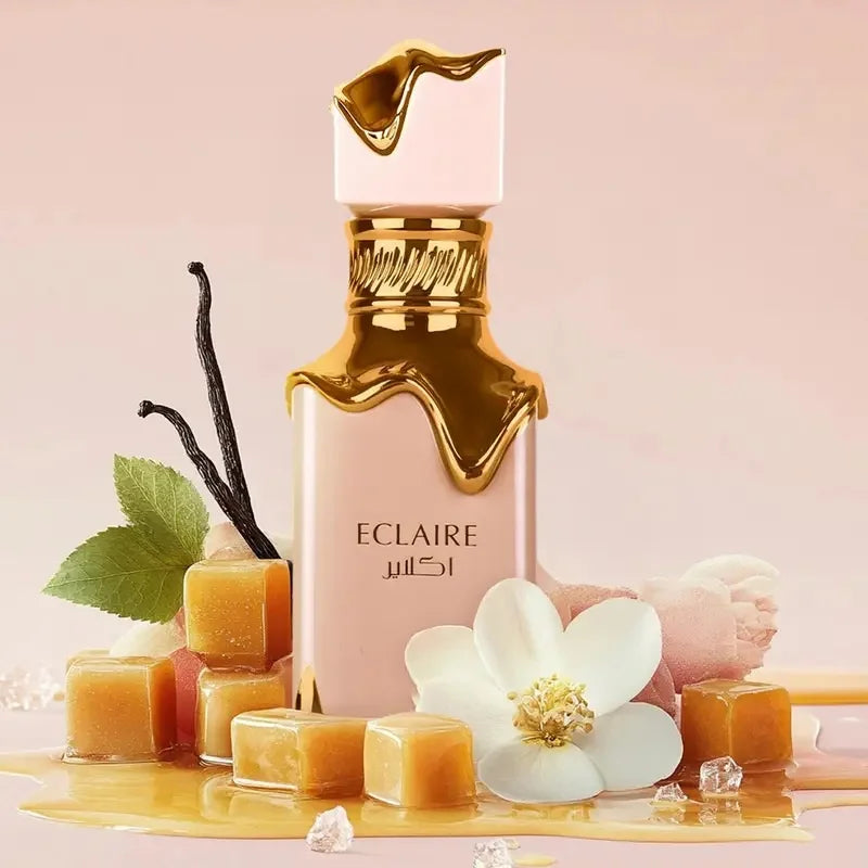 ECLAIRE high-quality senior perfume, durable fragrance, perfect packaging of lady's chocolate and cotton candy