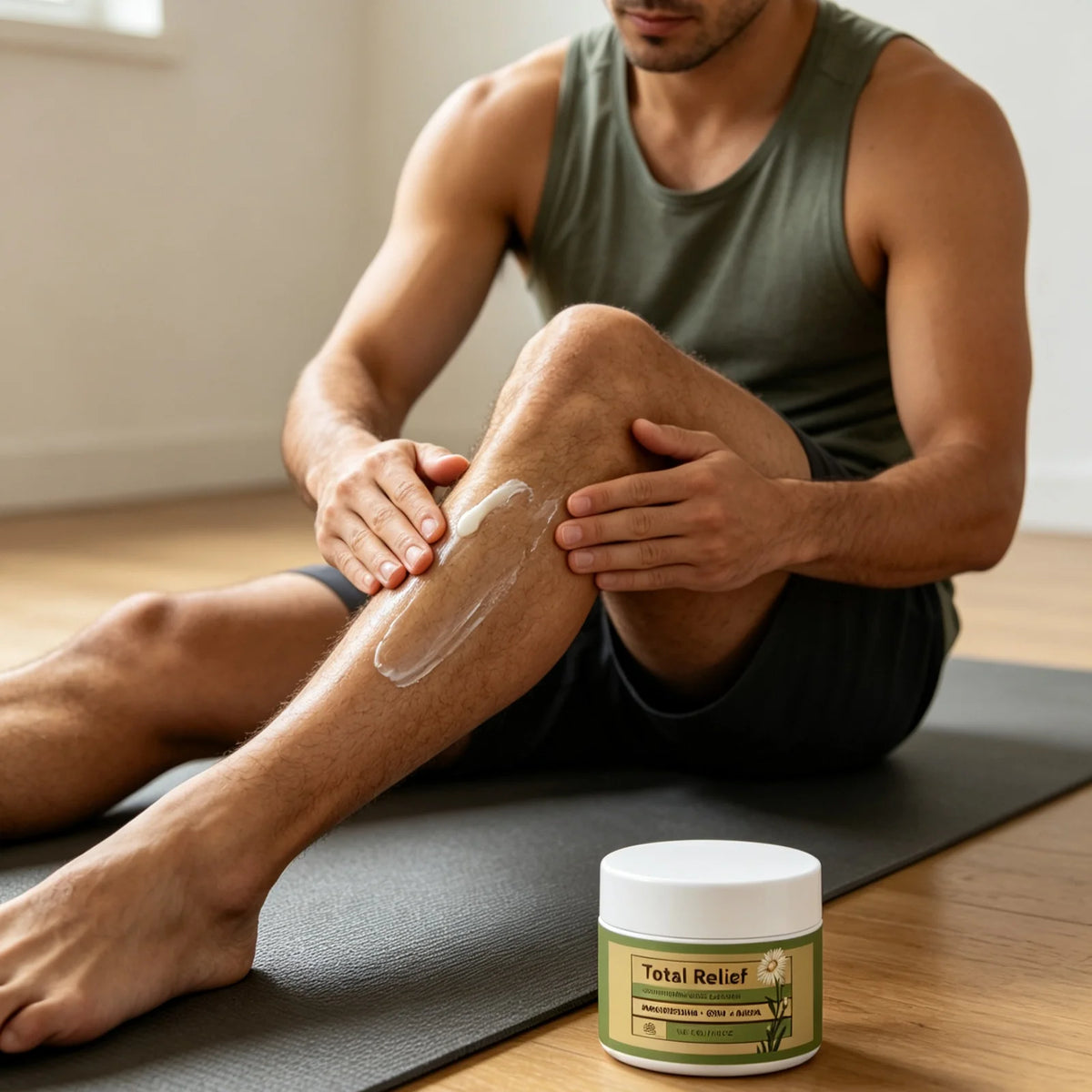 Total Relief Soothing Nerve Cream Deep Nourishing Skin Prevents Dryness Reduce Tightness Long Lasting Hydration Skin Relief Balm