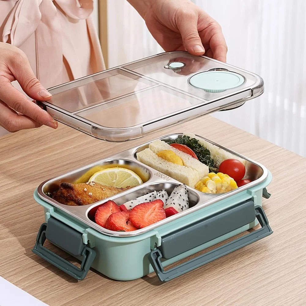 850ml Portable Lunch Boxes for Children Adults Thermo Soup Bento Box Stainless Steel Insulated Heating Food Storage Container