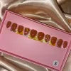 10Pcs Colors Wholesale Hand Paint Gel Best-selling Beautiful Luxury Customized Handmade Press on Nails