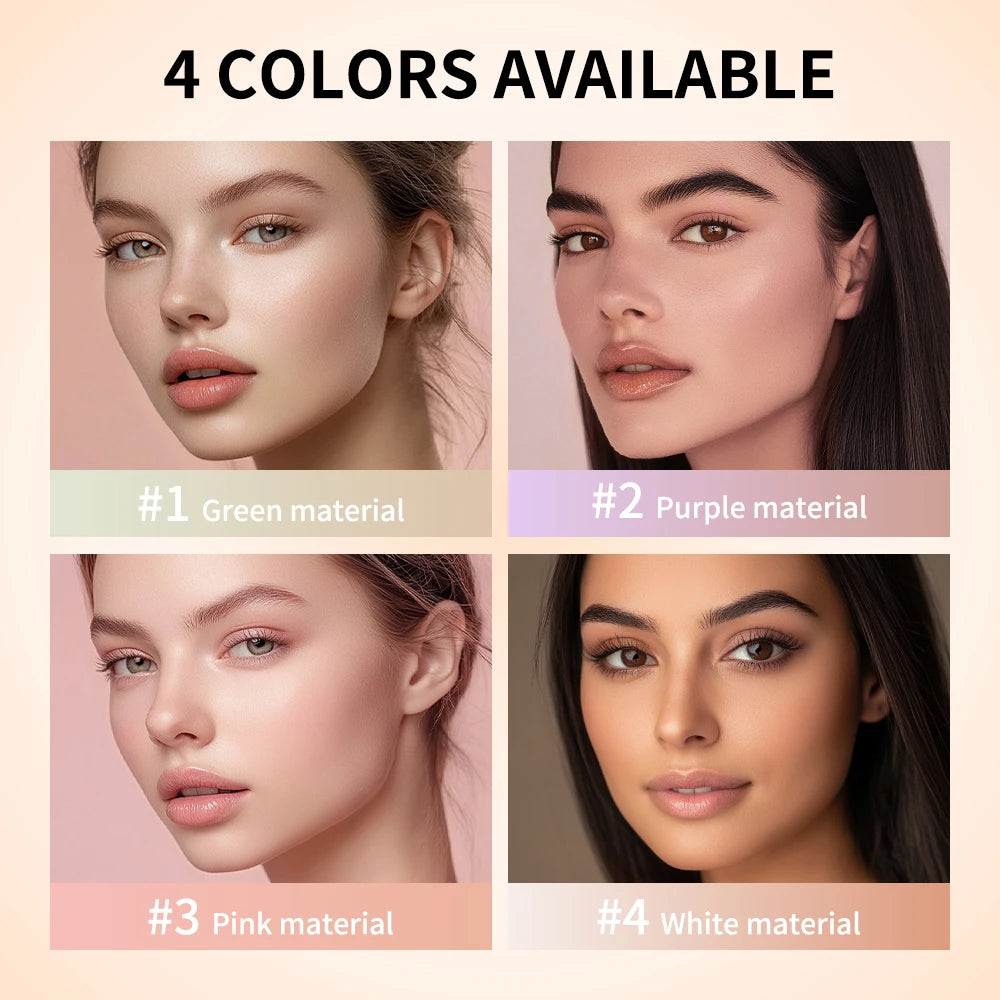 Color Changing Foundation Long-Lasting Makeup Effect Magic Foundation High Coverage Self-Coloring Cc Cream Cosmetics