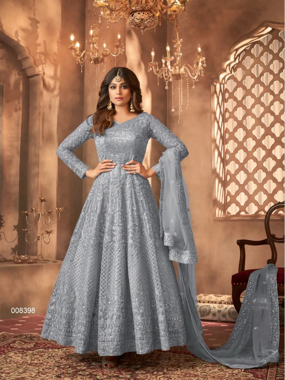 Latest Indian New Designer Party Wear Look Top Sharara and Suit Dupatta in Embroidery Work Customize Ethnic Wear Wholesale