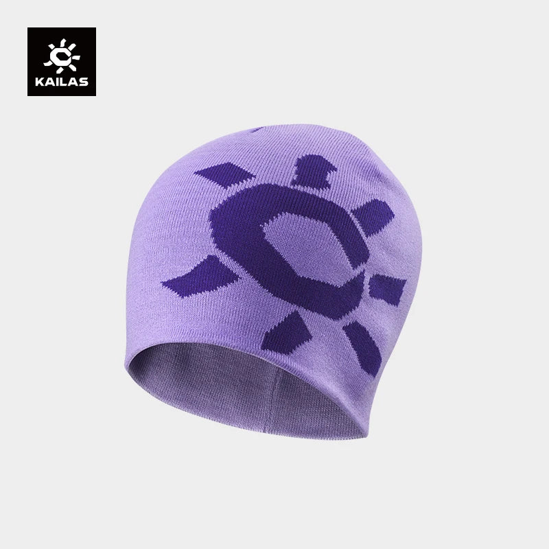 KAILAS New Knit Hat Unisex 58CM Head Circumference Fall Winter Moisture Wicking Warm Mountaineering Camping Hiking Cap KF2467504