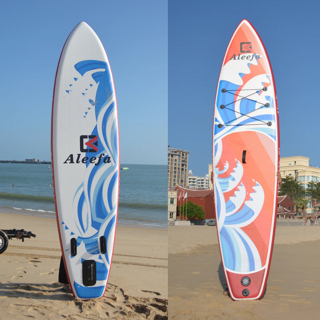11.6ft 350*84*15cm SUP Board Inflatable paddle  Double Layer  Surfboard Inflat Surf Paddle  stand up  gonflable